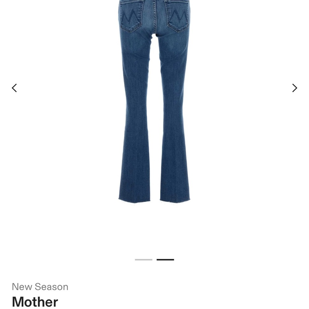 MOTHER Women's Boot Cut Jeans - Blue